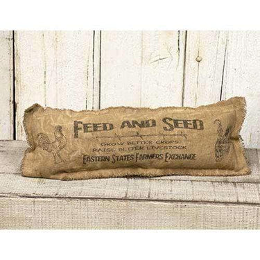 Feed & Seed Pillow, 17x6 - The Fox Decor